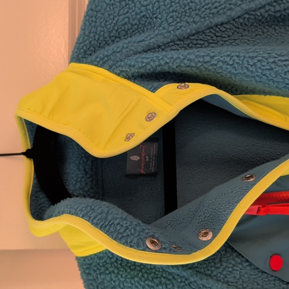 Free People Movement Hit The Slopes Colorblock Fleece Pullover - Picture 4 of 6